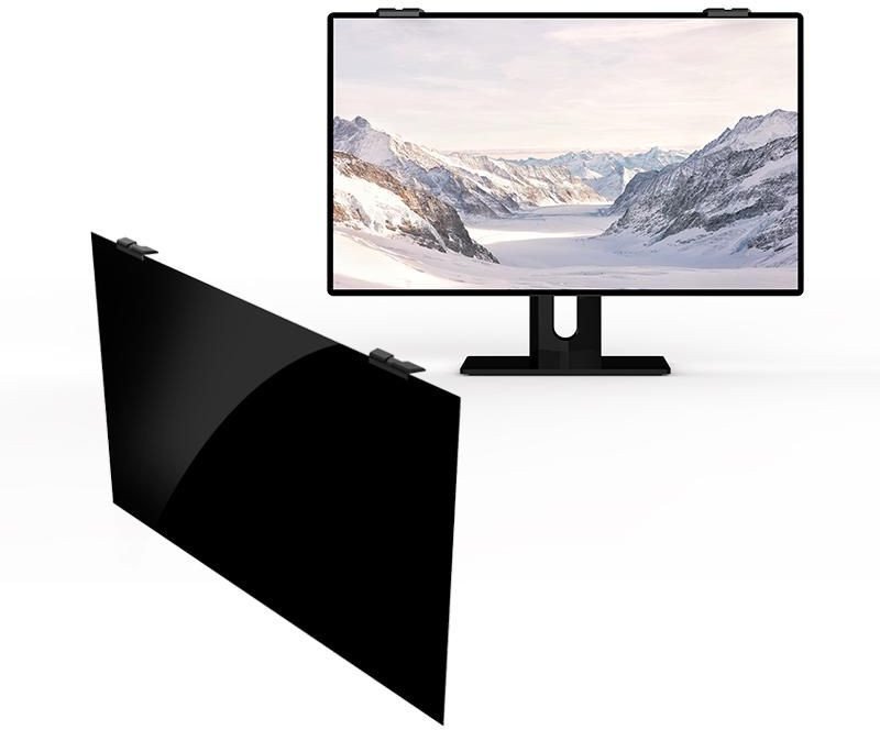 Filtër privatësie për monitor ESTUFF GLBMA21486274, 21.5", transparence e zezë