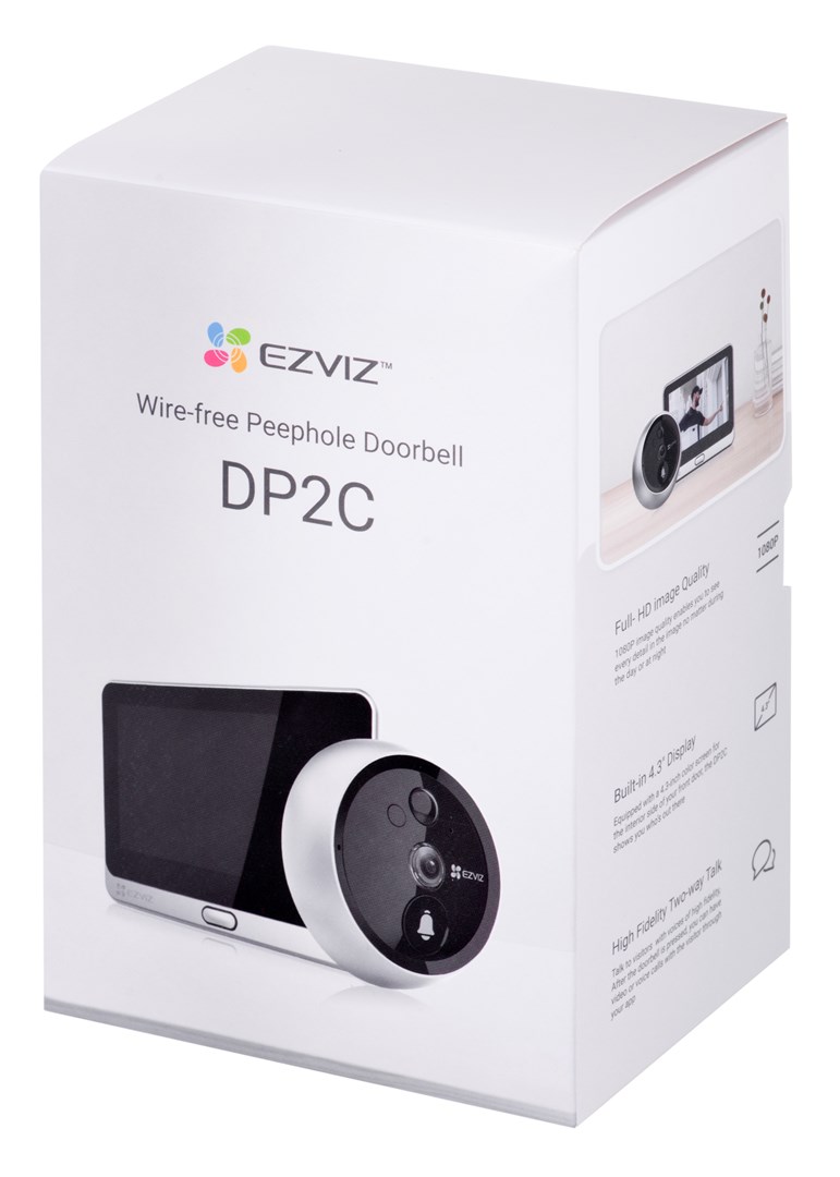 Zile smart Ezviz DP2C, 4.3", 1080p, 4600mAh, e argjendtë