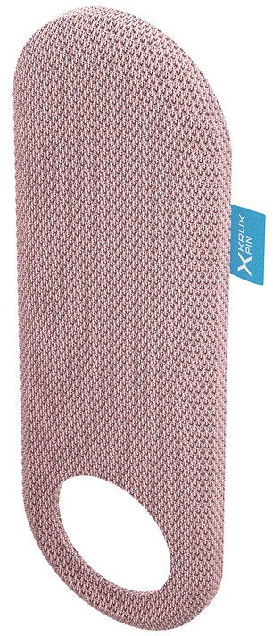 Капак за микрофон Krux Pin Color Shield KRXC022, магнетен, ткаенина, розов