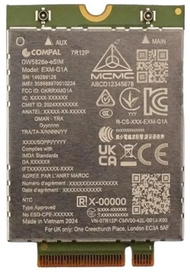 Modul WWAN Dell DW5826E, 600 Mbit/s, i brendshëm