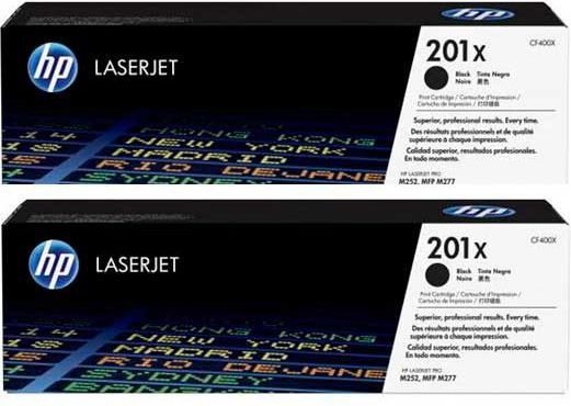 Toner HP 201X CF400XD, origjinal, i zi, kapacitet i lartë
