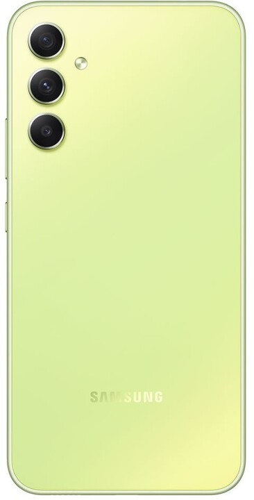 Celular Samsung Galaxy A34 5G, 6.6", 6GB RAM, 128GB, e gjelber e hapur