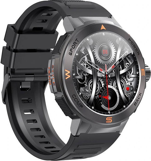 Smartwatch BlitzWolf BW-AT5, monitorim aktiviteti, njoftime smartphone, i zi