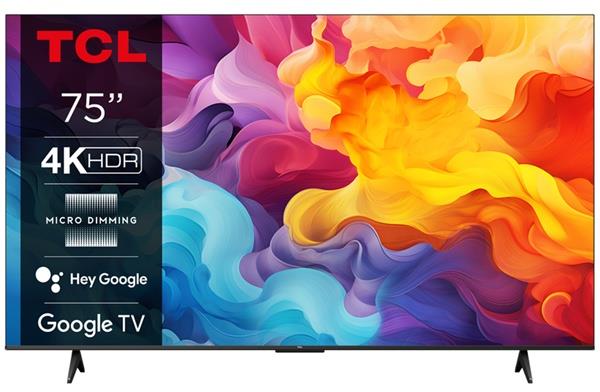 Televizor TCL 75P61B, 75", LED 4K UHD, i zi