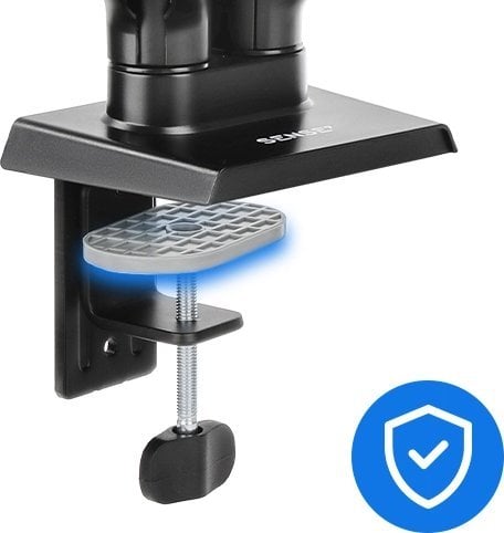 [OUTLET] Mbajtëse për 2 monitorë SENSE7, 17"-32", e zezë