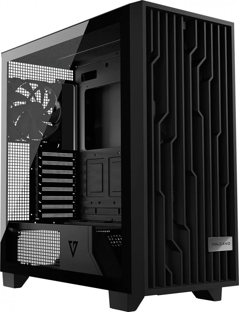 Kasë Modecom Perun Apex ARGB, e zezë, Midi Tower