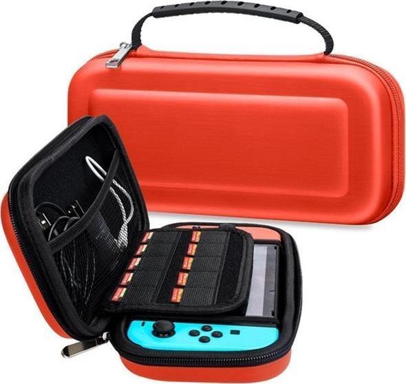 Kuti për ruajtjen e Nintendo Switch eStar AK223D, e kuqe