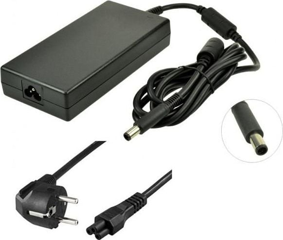 Adapter karikues për laptop CoreParts MBXAC-AC0006, 180 W, 19.5 V 9.23 A, i zi
