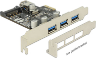 Kontrollues Delock PCIe 2.0 x1 - 4x USB 3.0 (89301)