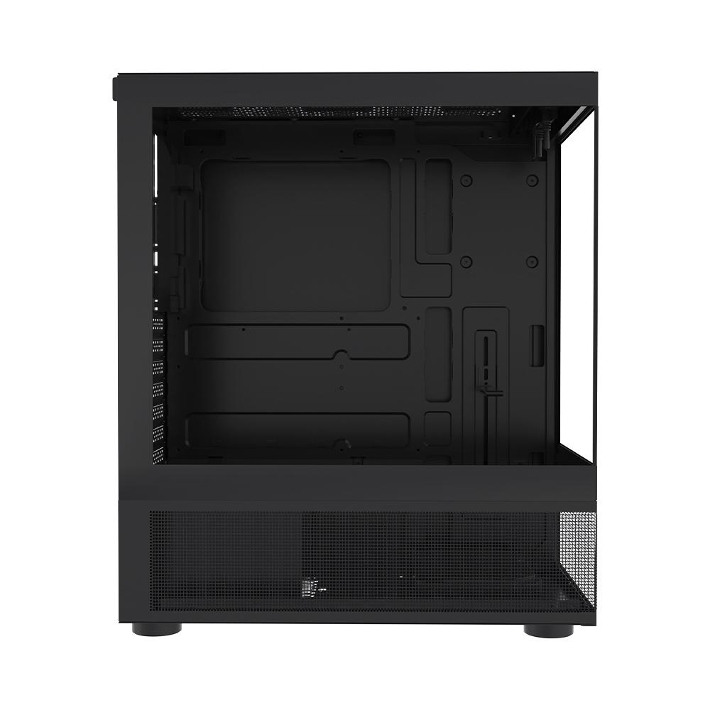 Kuti kompjuteri 1STPLAYER Gaming MI7-a, ATX Mid Tower, xham i temperuar, e zezë