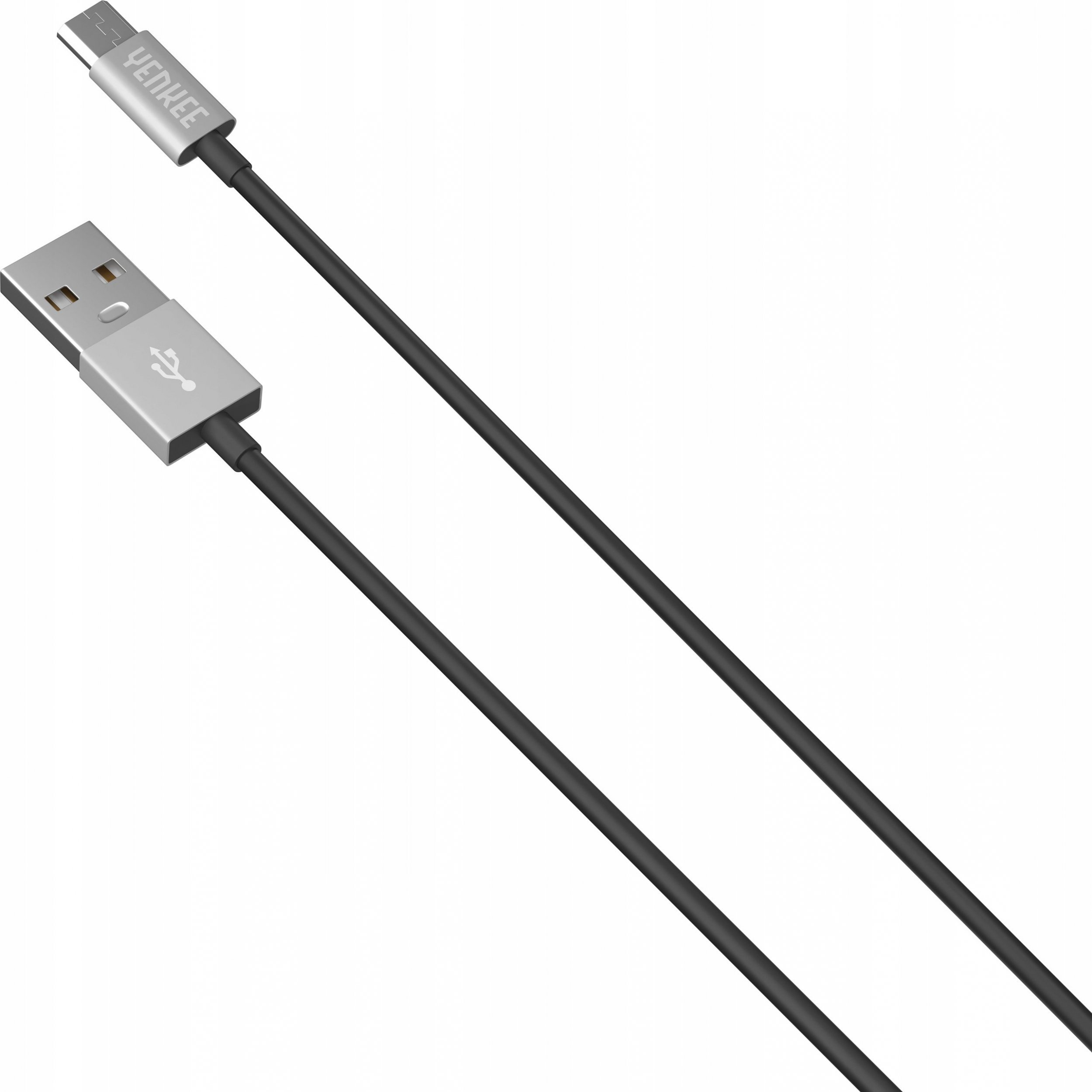 Kabllo USB Yenkee YCU 222 BSR, USB A në microUSB, 2 m, argjendi