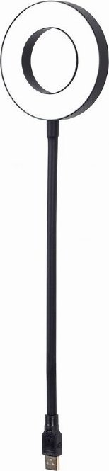 Dritë unazë LED GEM604, USB, portative, e bardhë