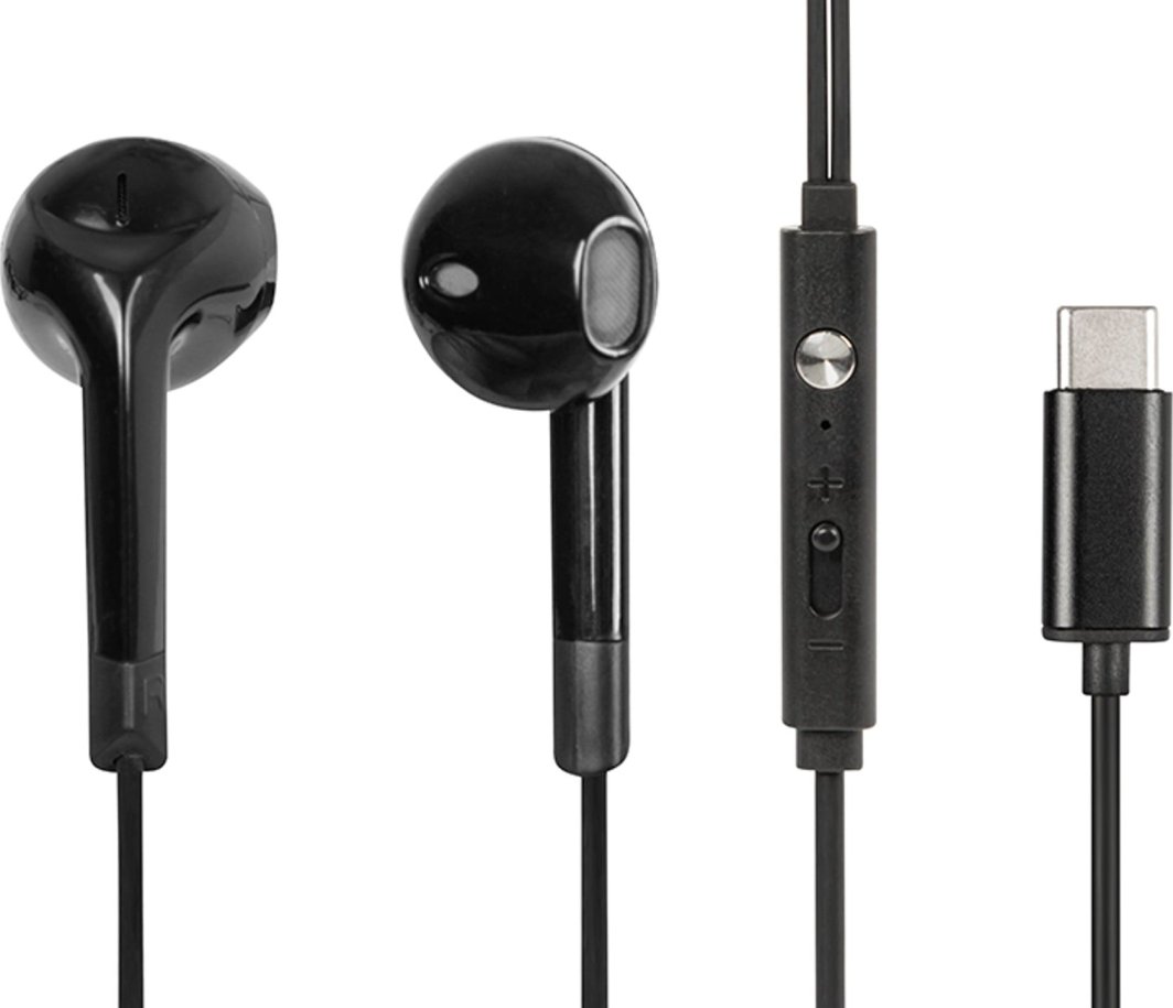 Kufje Blow B-17, USB-C, me mikrofon, të zeza
