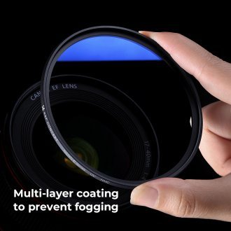 Филтер UV K&amp;F Concept MC Series C, 58mm, тенка рамка, сина