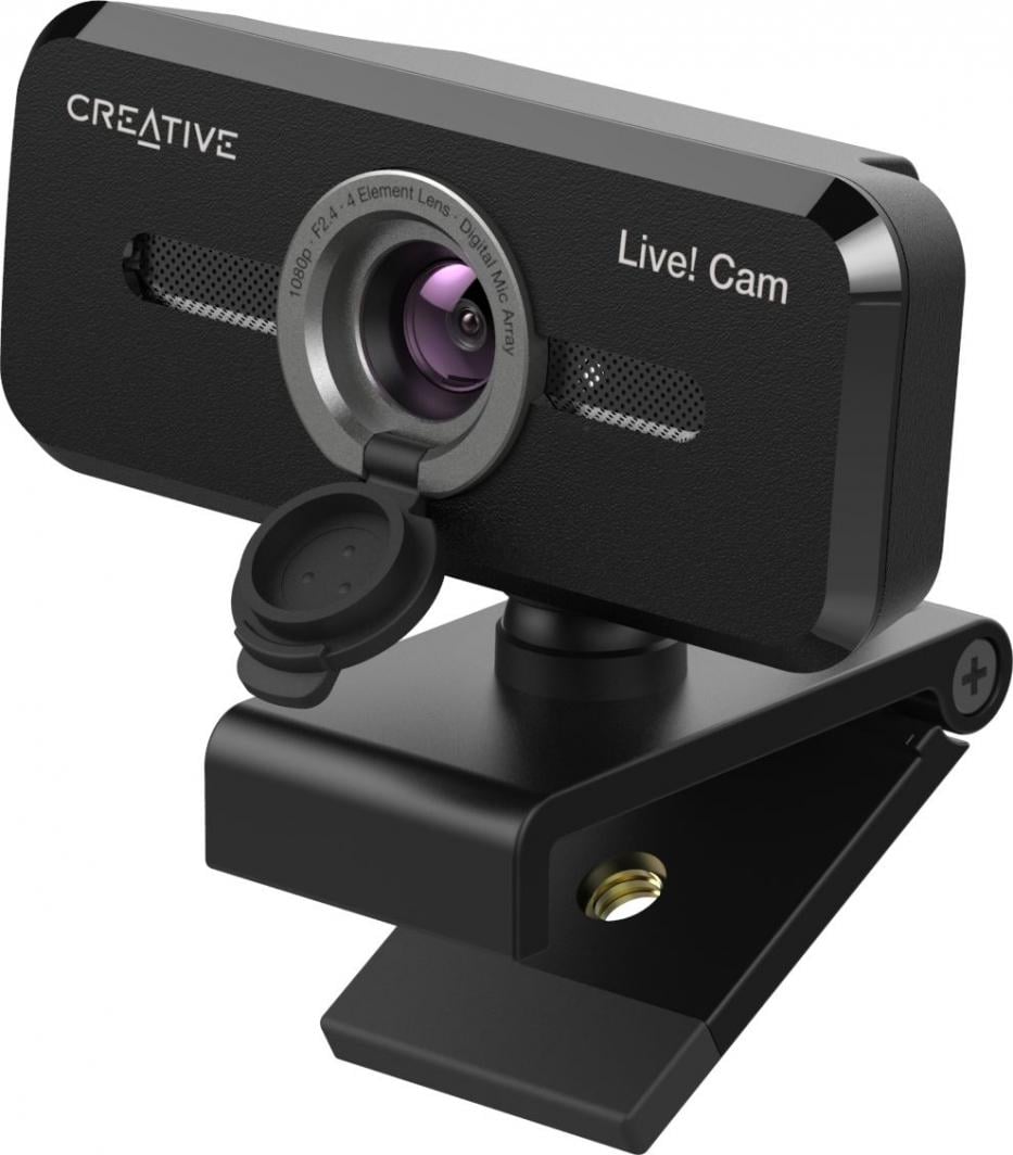 Ueb kamerë Creative Live! Cam SYNC 1080p V2 (73VF088000000), Full HD, e zezë