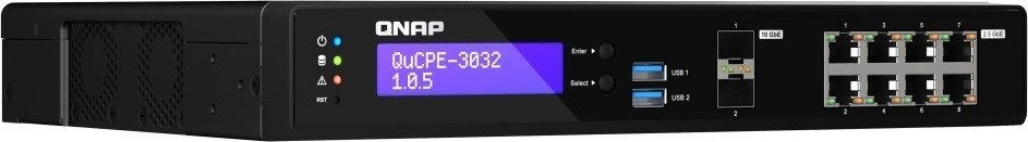 NAS QNAP QuCPE-3032, 10 porta, desktop, gri