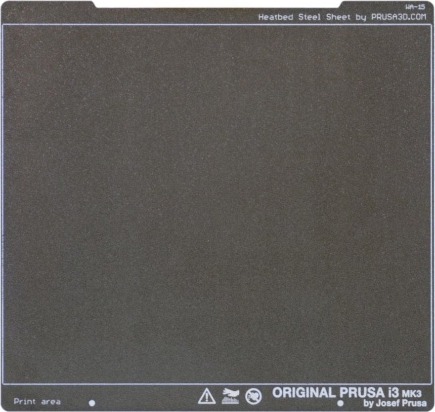 Fletë çeliku pranveror Prusa, sipërfaqe e teksturuar