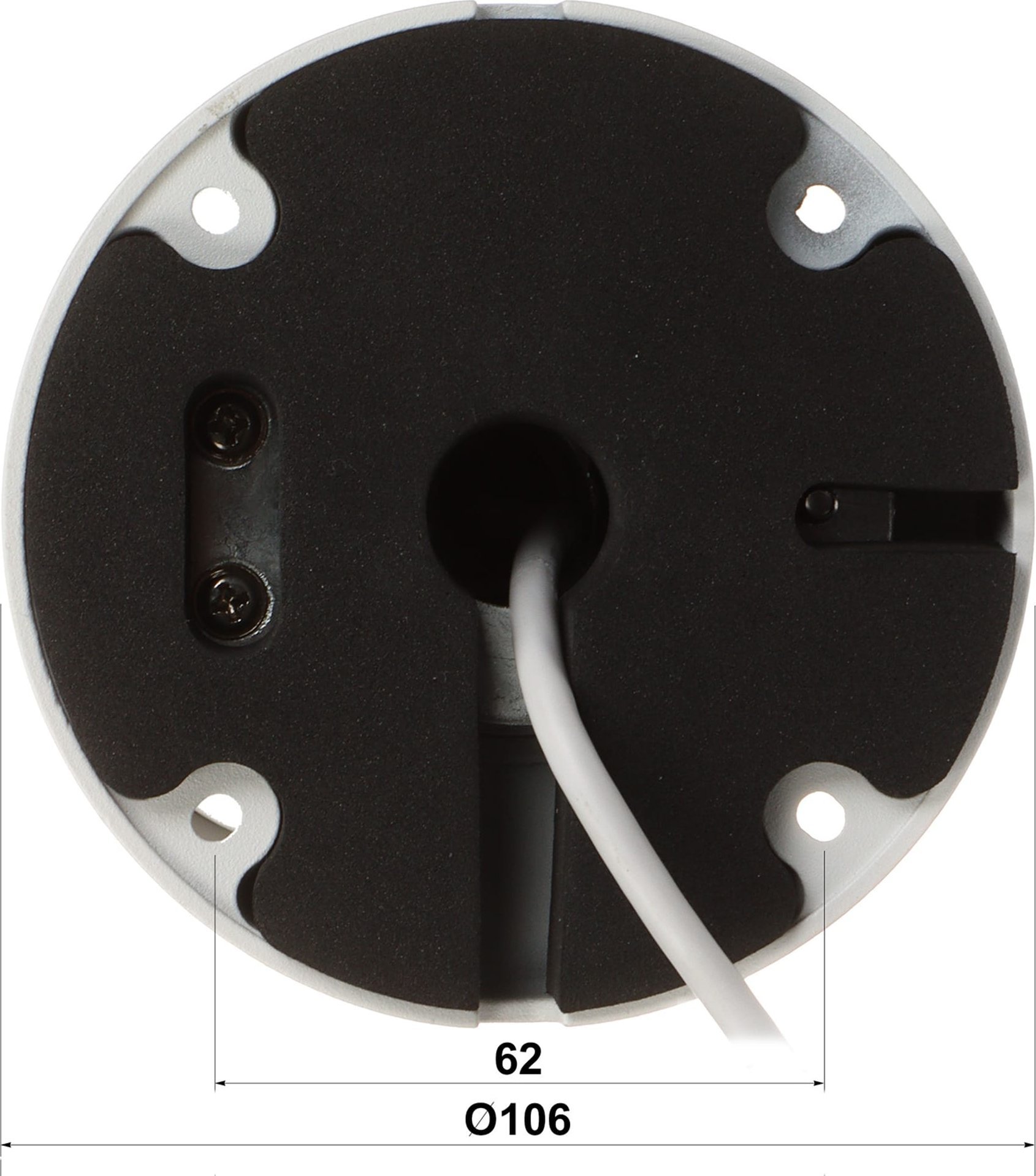 IP камера APTI APTI-AI802C4-36W, 8.3Mpx 4K UHD, леќа 3.6mm, бела