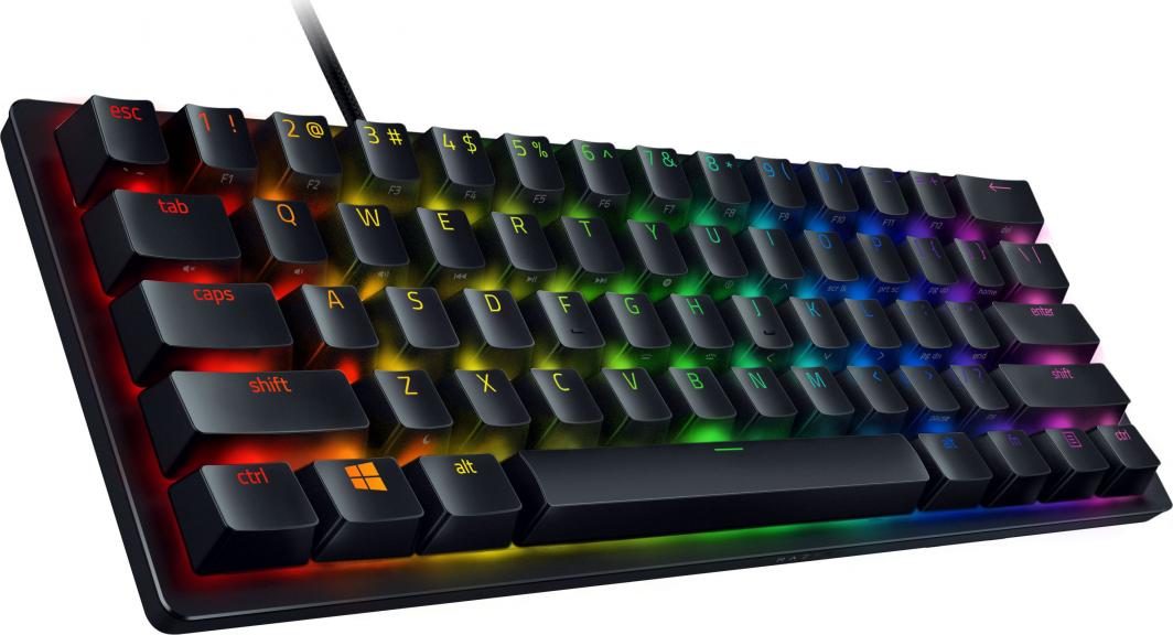 Tastierë Purple Switch Razer Huntsman Mini Purple Switch, USB, i zi