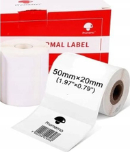 Rrotullë etiketa vetëngjitëse Phomemo XP5020-320, 320 etiketa 50x20mm, termike, e bardhë