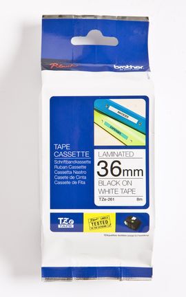 Shirit i laminuar Brother TZE-261, 36 mm