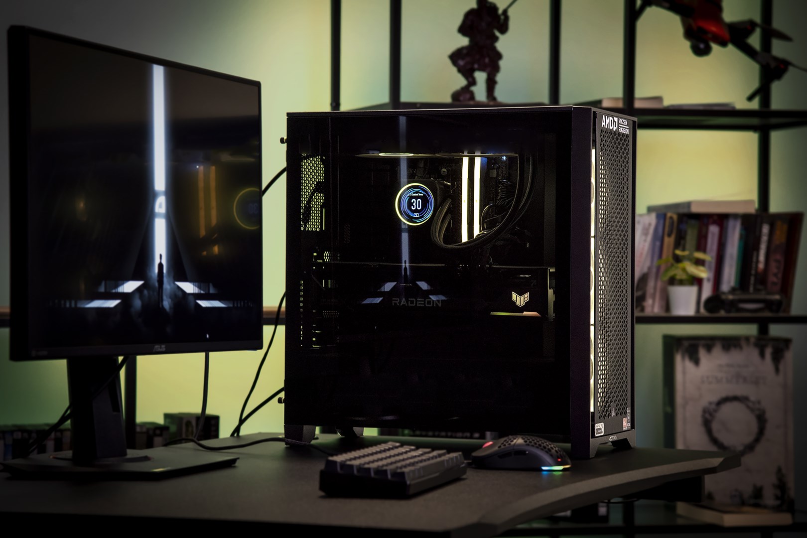 Kompjuter Actina, Ryzen 7-7800X3D, 32GB RAM, 2TB SSD, Radeon RX 7900 XT, i zi