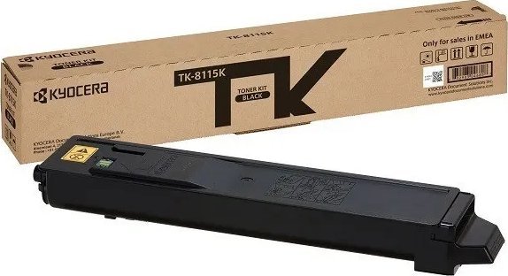 Тонер KYOCERA TK-8115K, оригинален, црн