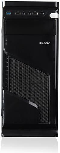 Kasë kompjuteri Logic Concept K1, e zezë