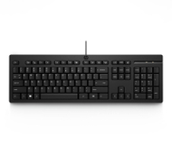 Tastierë HP 125, me kabëll, full size, e zezë
