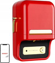 Printer etiketash Niimbot B21 Smart, portativ, me Bluetooth, i kuq