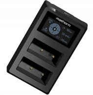Karikues baterish Mathorn Dual Charger MBC-D107, USB C, për Canon LP-E17
