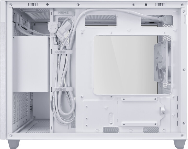 Kasë kompjuteri ASUS Prime AP201, TG, e bardhë