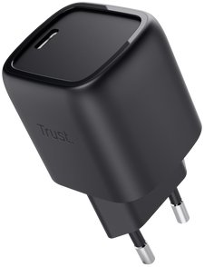 USB C полнач Trust Maxo 30W GaN, Power Delivery 3.0, црн