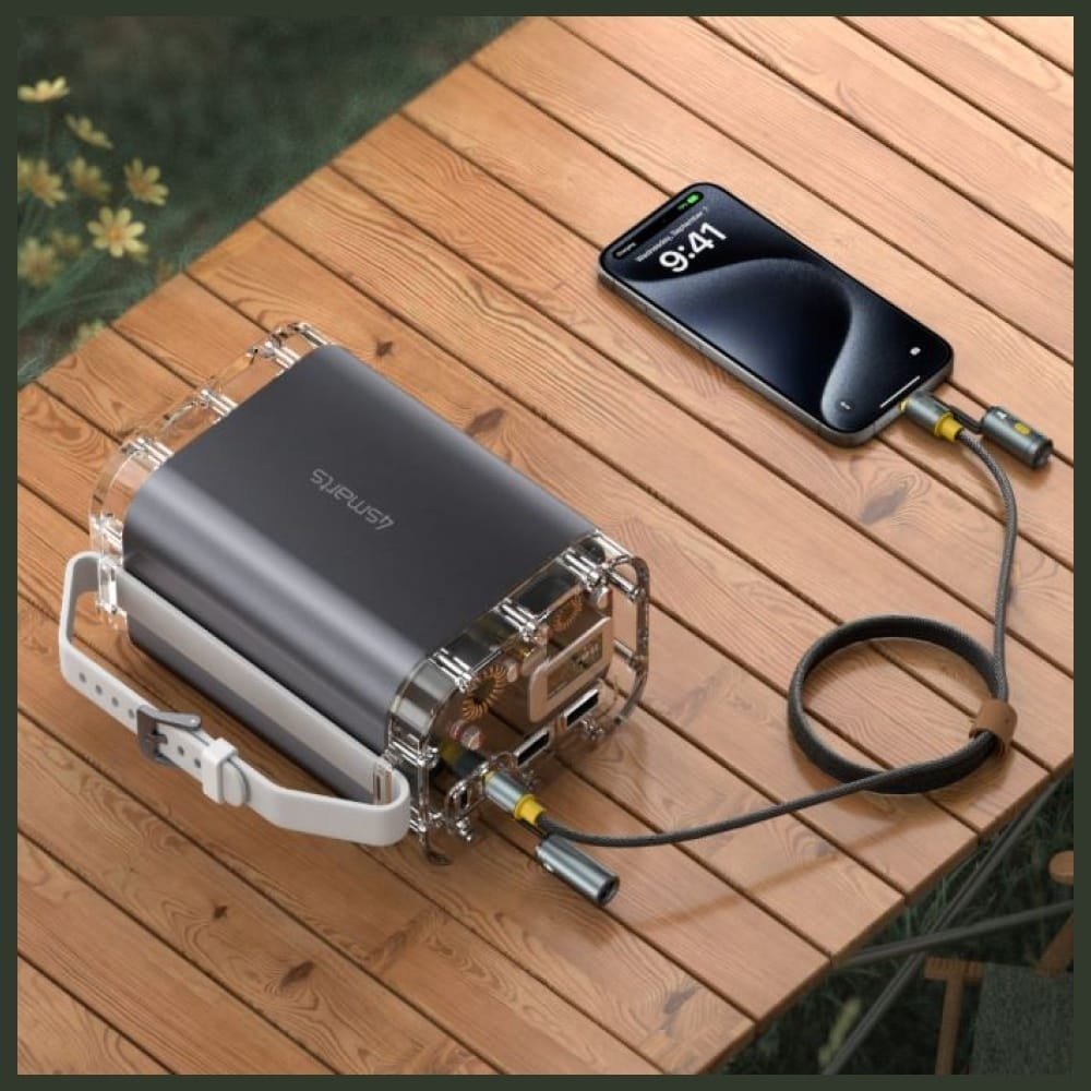 Kabllo USB C në USB C 4SMARTS Explorer 3 në 1, 240W, 1.5m, i zi