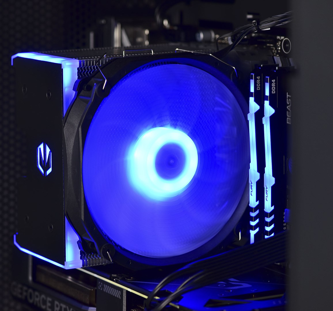 Kompjuter Gaming Actina, AMD Ryzen 7 5700X, 32GB DDR4, 1TB SSD, NVIDIA RTX 4070, Mini Tower, i zi