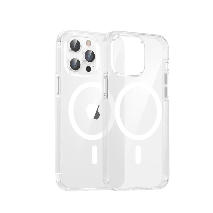 Dviced MagSafe iPhone 15 Pro Max Clear Case, White