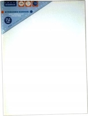 Kanavacë pikture Starpak, 22.5x30cm, e bardhë