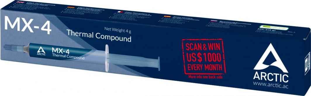 Pastë termale Arctic MX-4 (4g) 