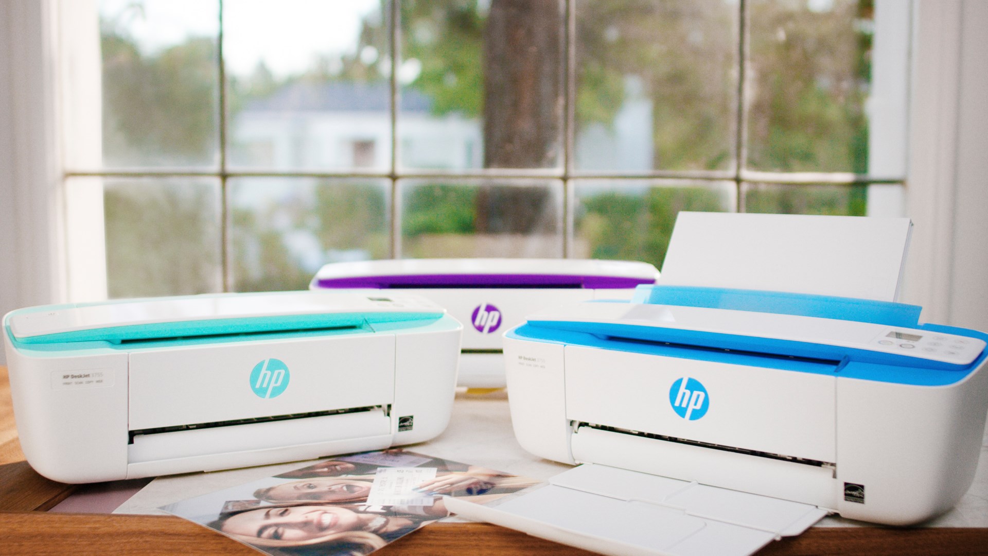 Printer multifunksional HP DeskJet 3762, Inkjet termal, i gjelbër