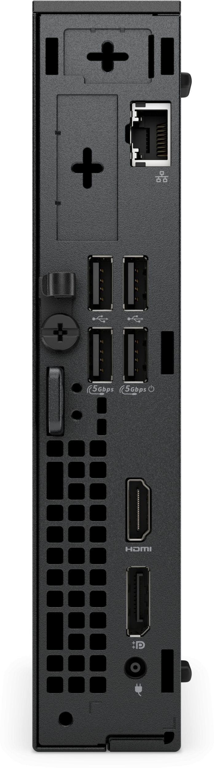 Mini PC Dell QCM1255, AMD Ryzen 3 8300GE, 8GB RAM, 64GB SSD, i zi