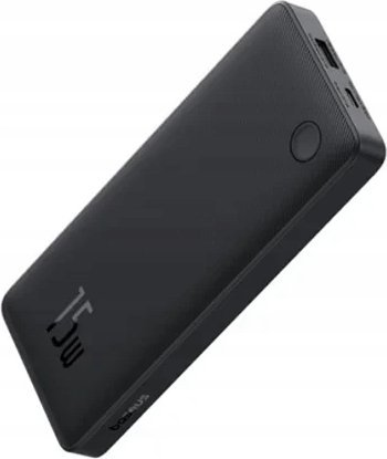 Bateri e jashtme Baseus Airpow Lite, 10000mAh, 15W, e zezë