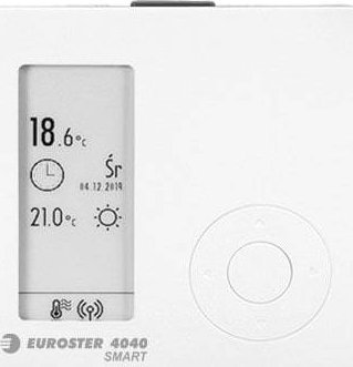 Termostat inteligjent Euroster 4040 SMART, WiFi, programues, i bardhë