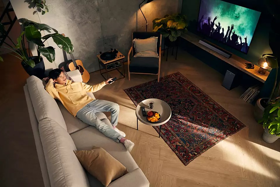 Soundbar-Subwoofer Philips TAB7305/10, 300W 2.1CH, bluetooth wireless