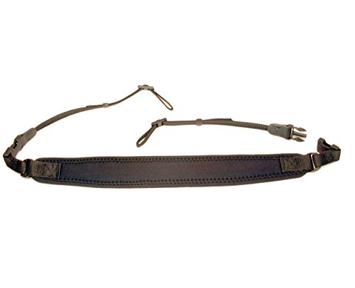 Rrip për kamerë OpTech Super Classic 3/8", elastik, i zi
