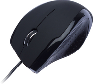 Mouse Connect IT 3023 + подлога од гел за глувци, црна