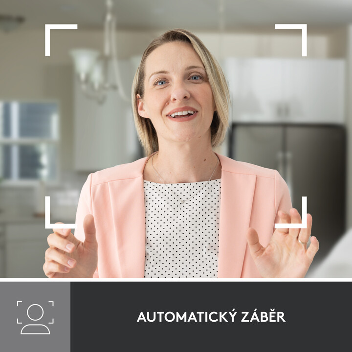 Ueb kamerë Logitech Brio 500, e bardhë