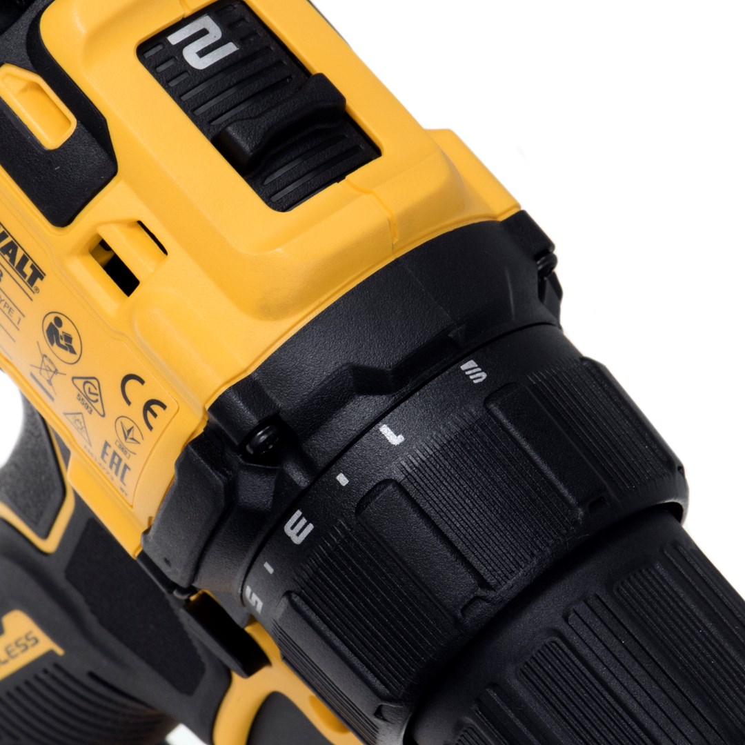 Shpues vidhosës Dewalt DCD708D2T, 18V, 2x bateri 2Ah, i verdhë