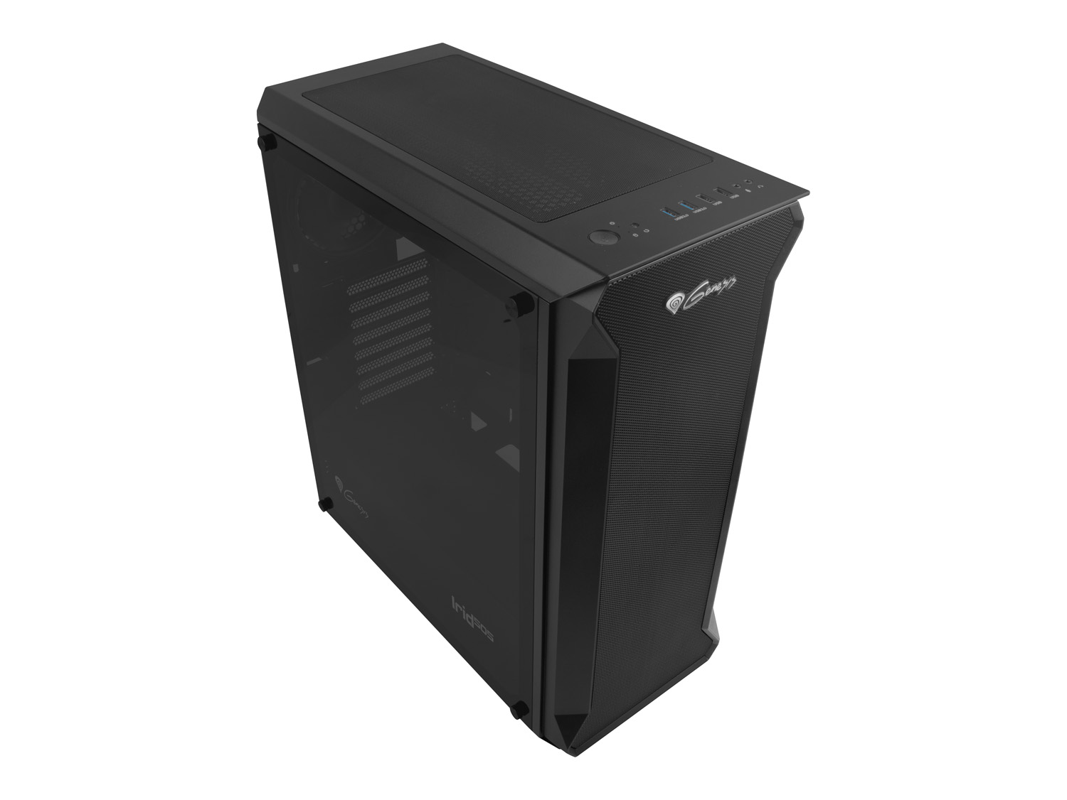 Kasë për PC Genesis IRID 505, e zezë