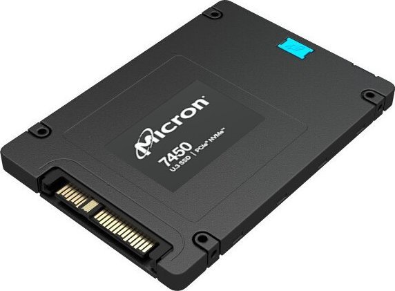 Disk SSD Lenovo Micron 7450 PRO, 3.84 TB, U.3 PCIe 4.0 x4, 2.5", Hot-Swap, 3072-bit RSA