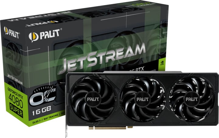Kartelë grafike PALiT GeForce RTX 4080 Super JetStream OC, 16GB GDDR6X